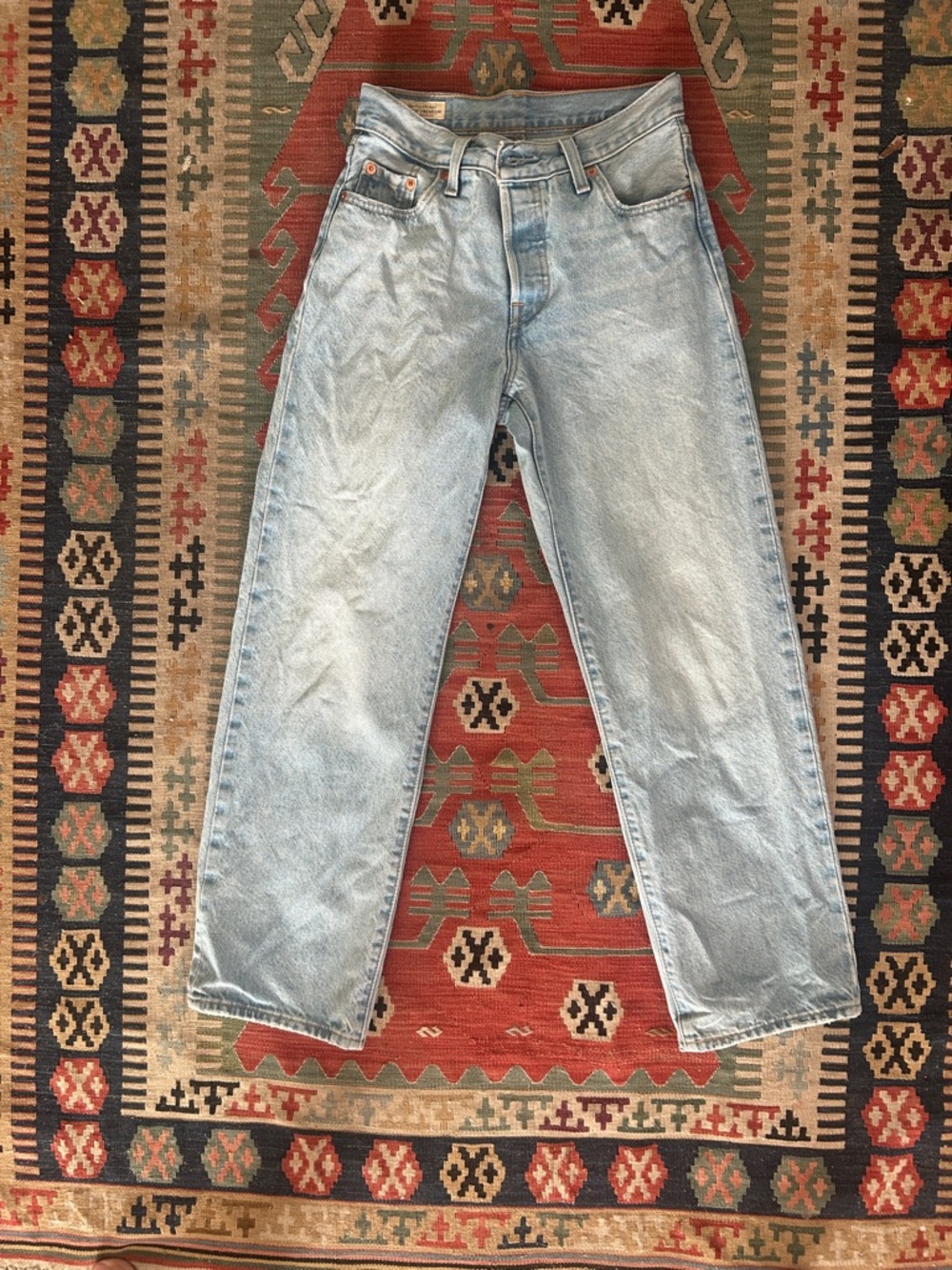 Levi's 501 90’s  Light Blue Straight Leg Women's Jeans